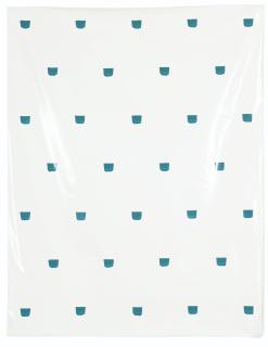 Niele Toroni - Sans Titredated Mars 1973 On The Back; Acrylic On Oilcloth.