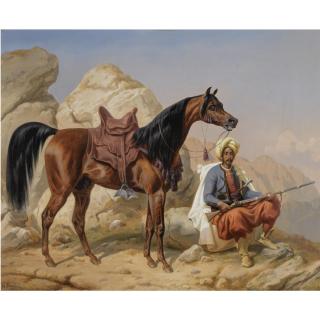 Niels Simonsen - Dan isharab Warrior And His Steed