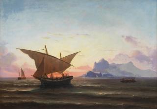 Niels Simonsen - L\'arrivée à Gibraltar