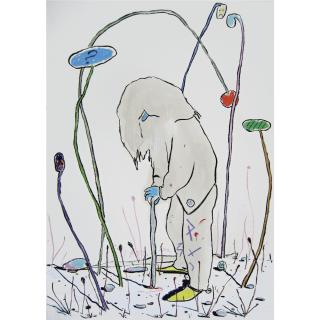 Nigel Cooke - Driller