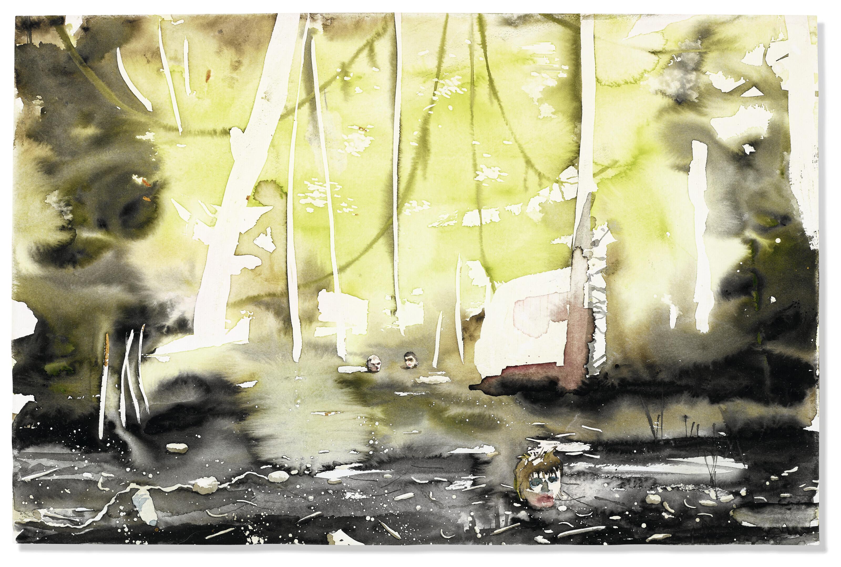 Nigel Cooke - Forest I