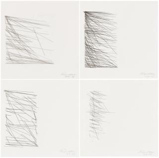 Nigel Hall - Konvolut von vier Zeichnungen.