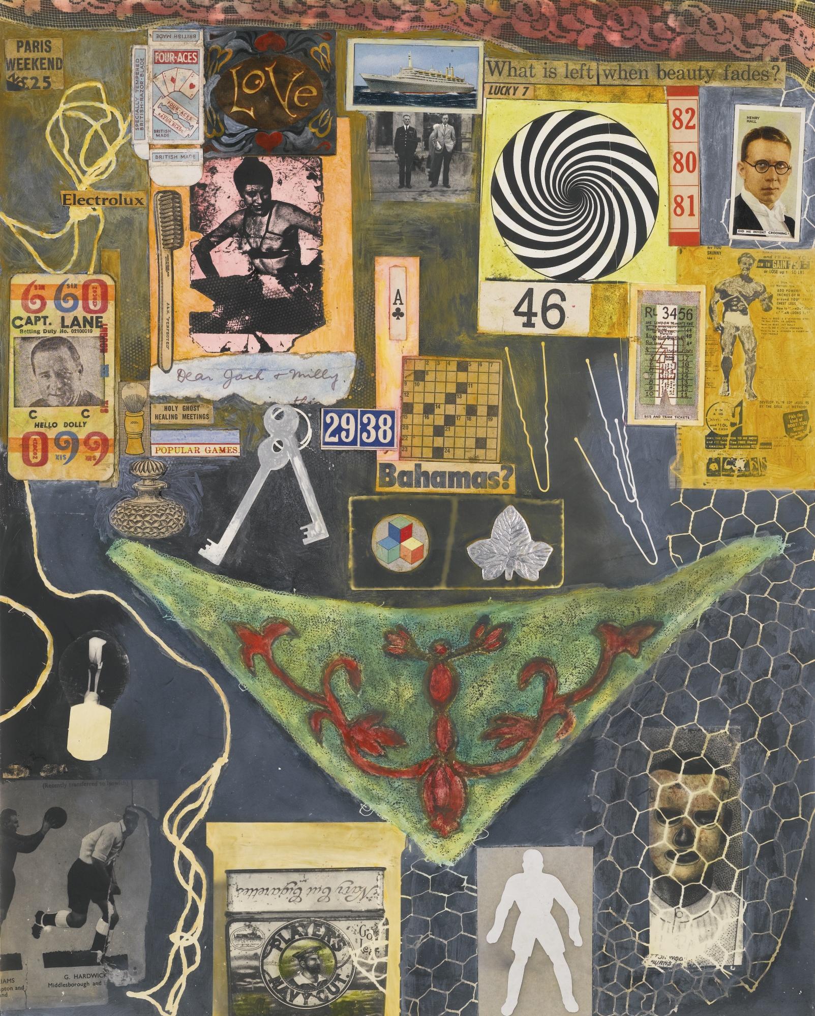 Nigel Henderson - What Is Left When Beauty Fades; Bingo Card; Michael Mcgillycuddy