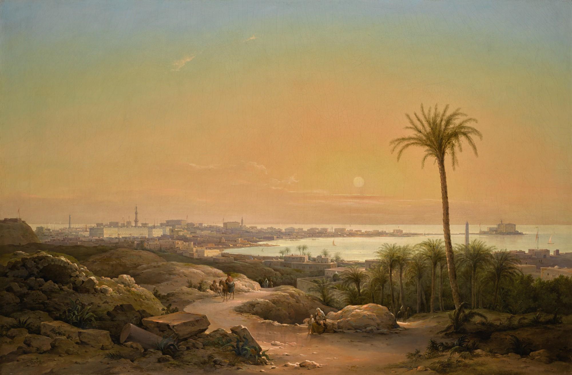 Nikanor Grigorievich Chernetsov - View Of Alexandria