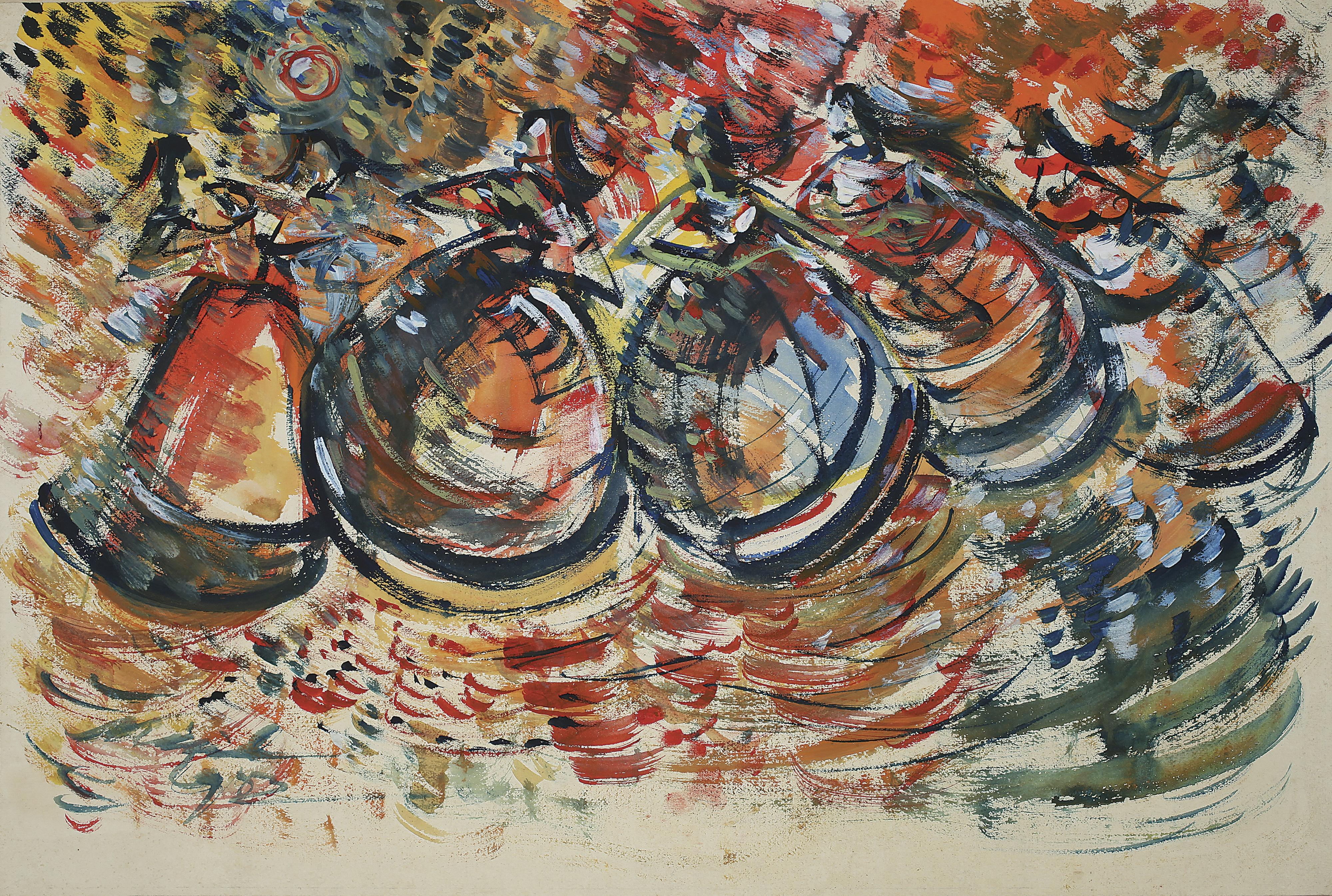 Nikhil Biswas - Two Untitled Works