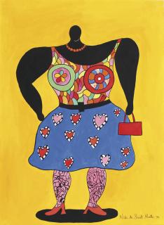 Niki De Saint-Phalle - Big Lady Black