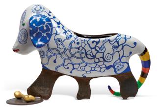 Niki De Saint Phalle - Chien vase