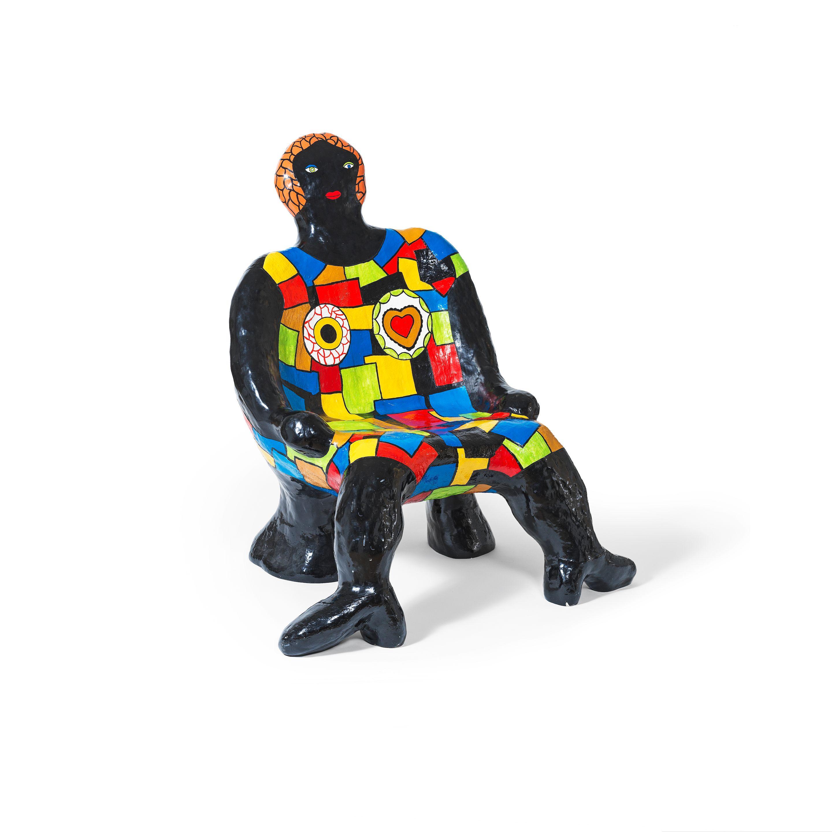 Niki De Saint Phalle - Clarice chaise femme