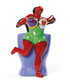 Niki De Saint-Phalle - Dancing Couple Vase