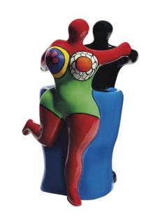 Niki De Saint Phalle - Dancing Couple vase