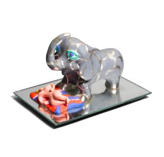 Niki de Saint Phalle - Éléphant et la dame