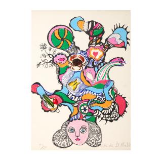 Niki de Saint Phalle - Femme au crabe, circa 1970