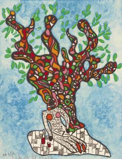 Niki De Saint Phalle - Femme Sous L\'Arbre