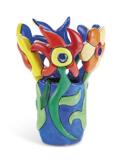 Niki De Saint Phalle - Flowers vase