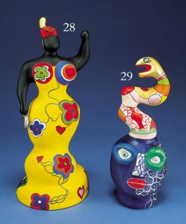 Niki de Saint Phalle - Head with Snake