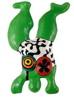 Niki De Saint-Phalle - I Am Upside Down, Green (Remembering)