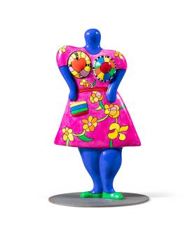Niki De Saint Phalle - Lady With Handbag Vase