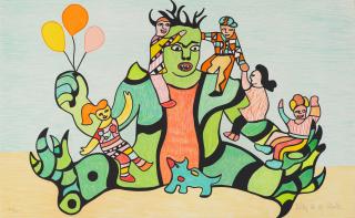 Niki De Saint Phalle - Le Monstre, 1995