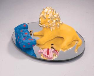 Niki De Saint-Phalle - Le repas du lion