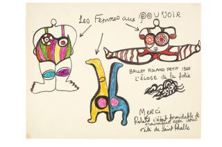 Niki de Saint Phalle - L\'éloge de la folie - projet de \