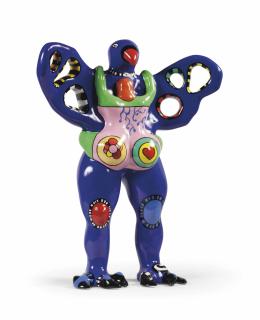 Niki de Saint Phalle - L\'oiseau amoureux vase