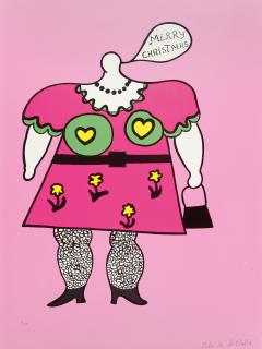 Niki de Saint Phalle - Merry Christmas.