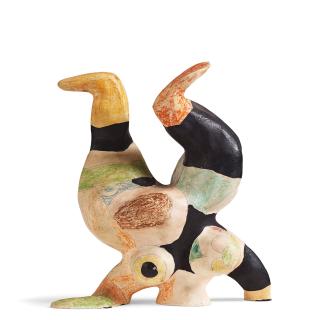 Niki de Saint Phalle - \'Mini Nana Acrobate\'.