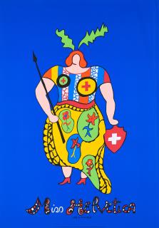Niki De Saint Phalle - Miss Helvetika.