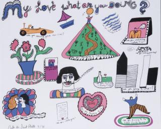 Niki De Saint Phalle - My Love, what are you doing?