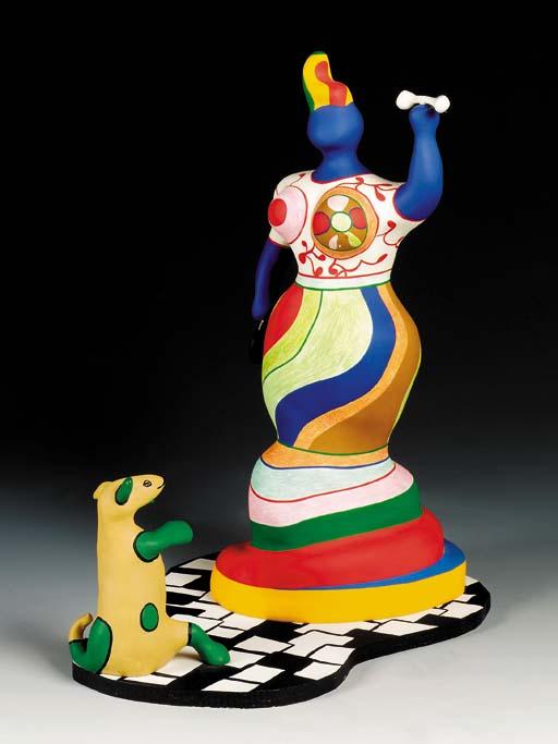 Niki De Saint-Phalle - Nana Et Chien