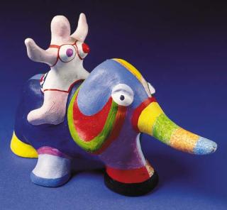 Niki De Saint Phalle - Nana on an Elephant
