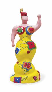 Niki de Saint Phalle - Nana Rose Trophée Ou Nana Mode