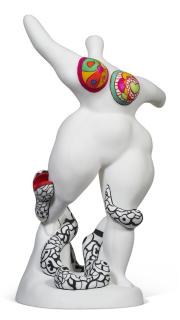 Niki De Saint Phalle - Standing Nana with Serpent