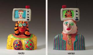 Niki De Saint Phalle - T.V. on the Brain