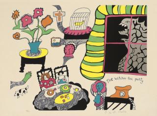 Niki De Saint Phalle - The Witches Tea Party