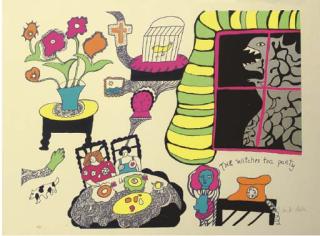Niki de Saint Phalle - The Witches Tea Party