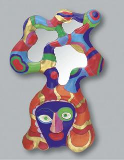 Niki de Saint Phalle - Visage aux miroir