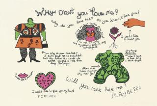 Niki De Saint Phalle - Why d\'ont you love me?