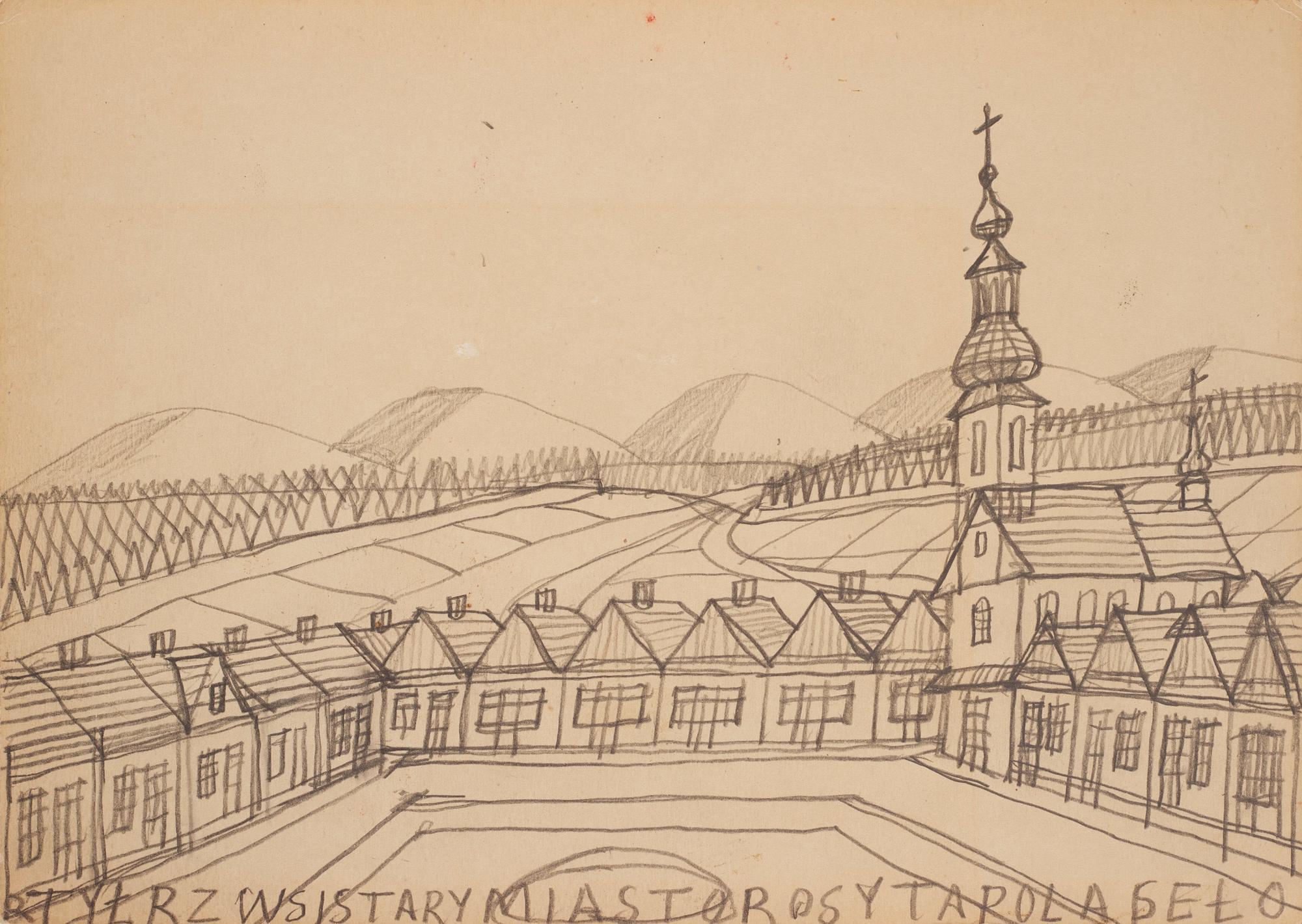 Nikifor Krynicki - Cityscape