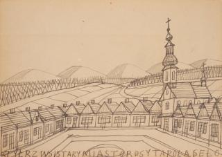 Nikifor Krynicki - Cityscape