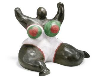 Nikki de Saint Phalle - La Baigneuse Ou Nana De Berlinsigned And Numbered 328 Under The Base, Painted Poliester. Executed In 1968-73