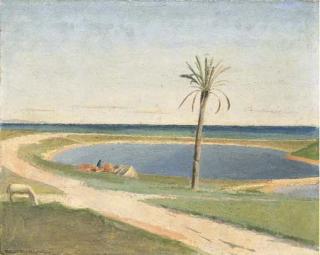 Niklaus Stöcklin - Beduinenlager, 1927