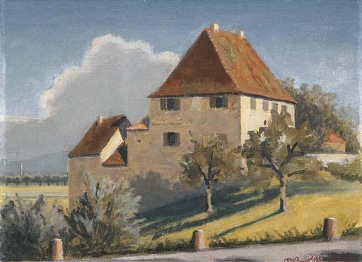 Niklaus Stöcklin - Herrschaftliches Haus, 1958