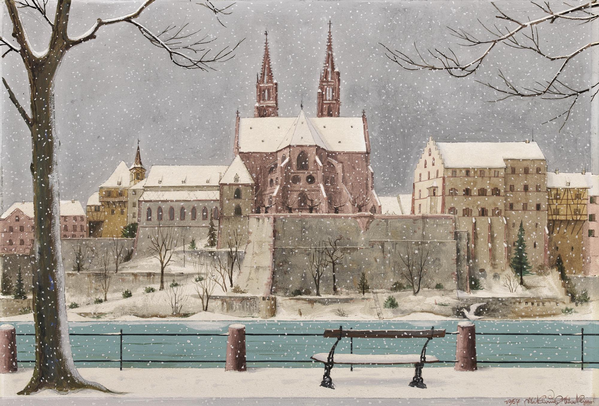 Niklaus Stoecklin - Münsterberg Basel, 1967