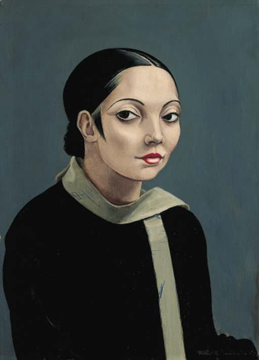 Niklaus Stöcklin - Porträt Tatjana Barbakoff, 1929