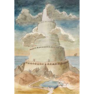 Niklaus Stoecklin - Turm Zu Babel, 1945 The Tower Of Babel, 1945