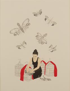 Nikola Röthemeyer - FrauenZimmer No. 45 (Laternenträger).