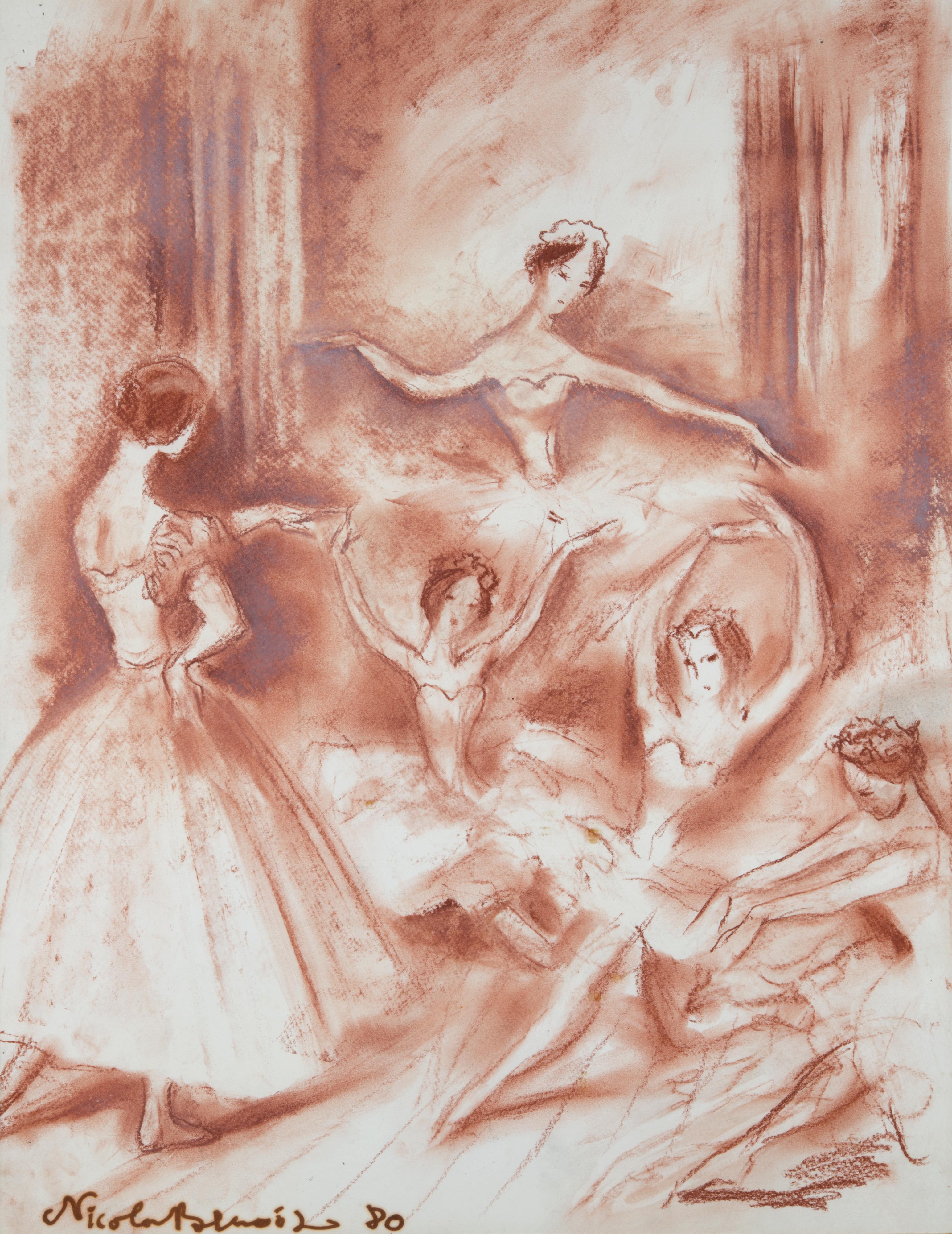 Nikolai Aleksandrovic Benois - Ballerine