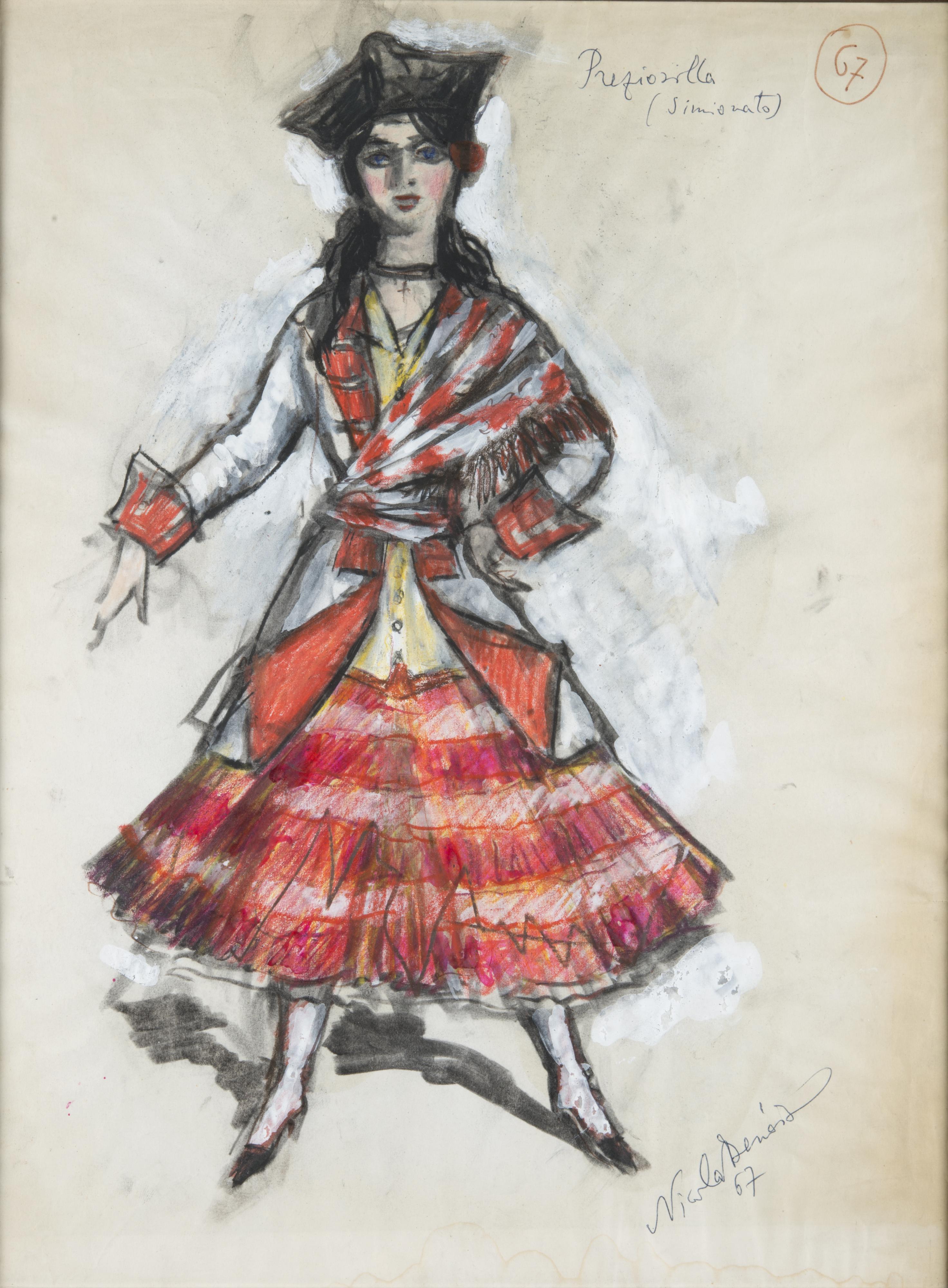 Nikolai Aleksandrovic Benois - La forza del destino. Preziosilla