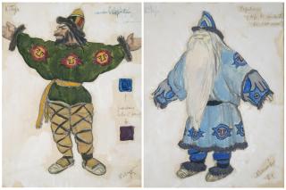 Nikolai Aleksandrovic Benois - La sagra della primavera. Gli uomini